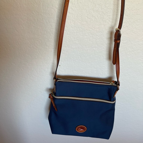 Dooney & Bourke Navy Blue Crossbody Bag - Picture 1 of 3